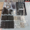 Puertas de garaje seccionales de aluminio plano completo