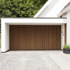 Puertas de garaje seccionales de listones de aluminio
